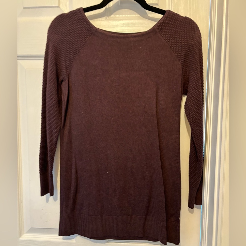 Purple sweater